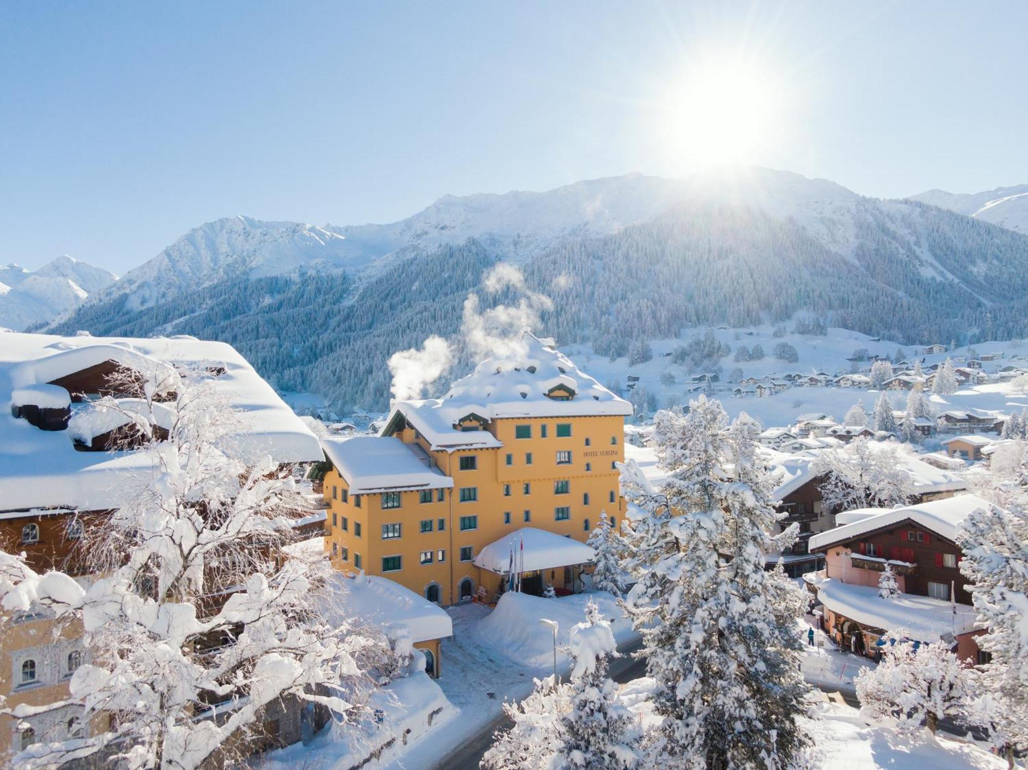 Hotel Vereina โคลสเตอร์ ภายนอก รูปภาพ